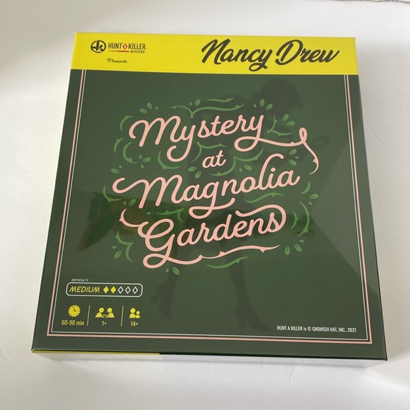 Hunt A Killer: Nancy Drew - Mistero Ai Giardini Di Magnolia – Gioco Investigativo Nuovo